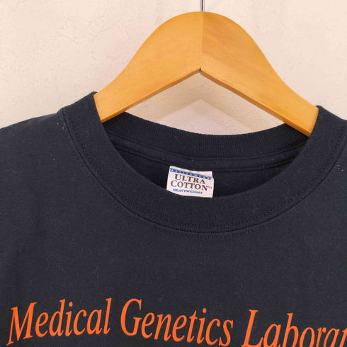 ギルダン GILDAN MEDICAL GENETICS LABORATORIES メディカルプリントTee DNA 塩基配列 メンズ import:M