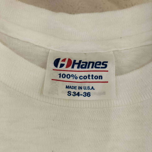 ヘインズ Hanes 90S USA製 マウンテンプリントTee シングルステッチ レディース import:S
