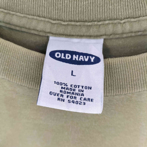 オールドネイビー OLD NAVY 90S ポケットTシャツ メンズ import:L