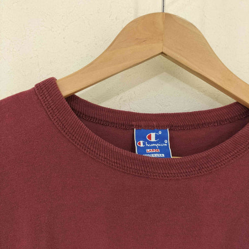 チャンピオン Champion 90S USA製 フロントロゴプリントTee メンズ import:L