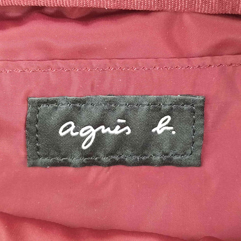 アニエスベーボヤージュ agnes b. VOYAGE フロントロゴ ウエストポーチ レディース