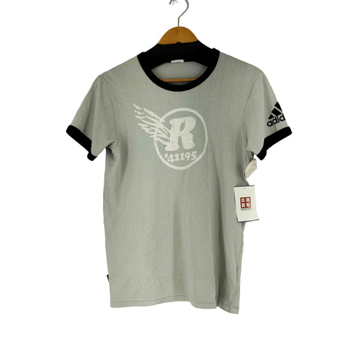 アディダス adidas 両面プリント S/S リンガーTシャツ メンズ JPN:M