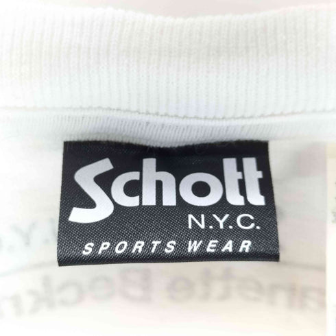 ショット Schott SKATEBOARDER フォトプリントTシャツ メンズ import:L