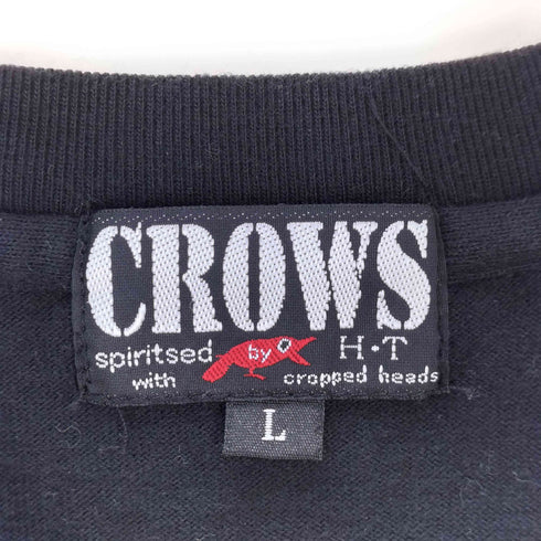 CROWS スカルプリントTシャツ メンズ JPN:L