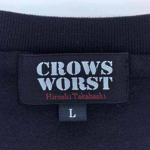 CROWS スカルプリントTシャツ メンズ JPN:L