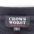 CROWS スカル刺繍Tシャツ メンズ JPN:L