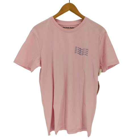 {Les petits basics ワンポイント プリントS/S Tシャツ レディース JPN:M