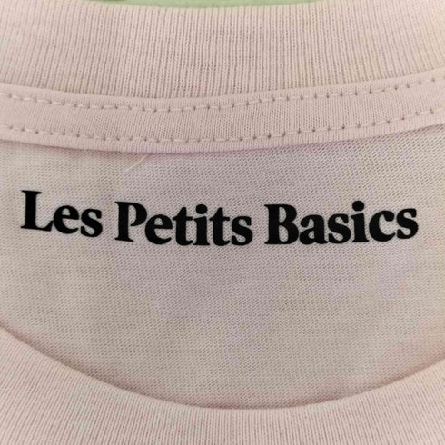 {Les petits basics ワンポイント プリントS/S Tシャツ レディース JPN:M