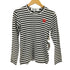 プレイコムデギャルソン PLAY COMME des GARCONS Unisex Border Long Sleeve T-Shirt レディース XXS