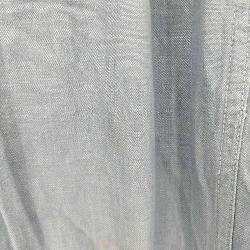 60S 片爪 WALDESジップ 2タックシャンブレーパンツ メンズ
