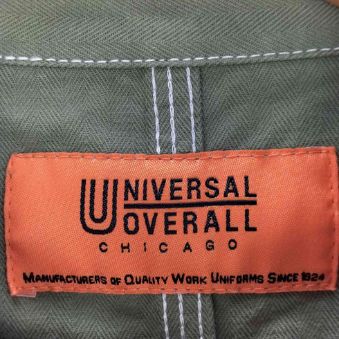 ユニバーサルオーバーオール UNIVERSAL OVERALL ヘリンボーンカバーオール メンズ JPN:L
