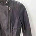 バナナリパブリック BANANA REPUBLIC 裾ジップ ラムレザーシングルライダースジャケット レディース XXS