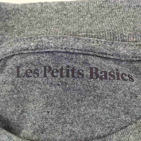 {Les petits basics solel de ma vieプリントクルーネックS/S Tシャツ レディース JPN:L