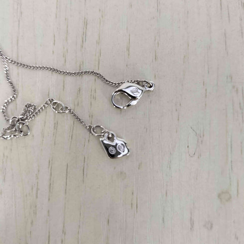 スワロフスキー SWAROVSKI ロゴ刻印 ネックレス レディース