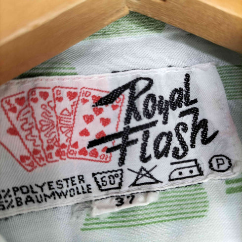 ROYAL FLASH 70S 総柄 シャツ メンズ 37