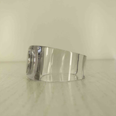 イッセイミヤケ ISSEY MIYAKE O オー 吉岡徳仁 TOKUJIN YOSHIOKA クリア バングルウォッチ 腕時計 レディース