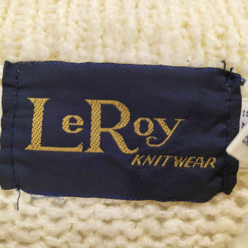 LeRoy くるみボタン アクリルニットカーディガン レディース import:L