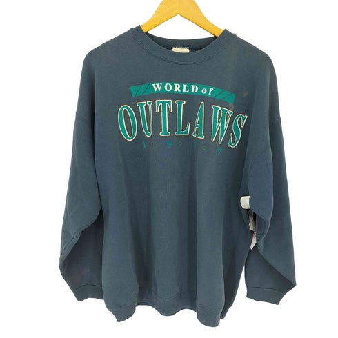 ヘインズ Hanes ヘビーウェイト 企業ロゴ クルーネックスウェット メンズ import:XL