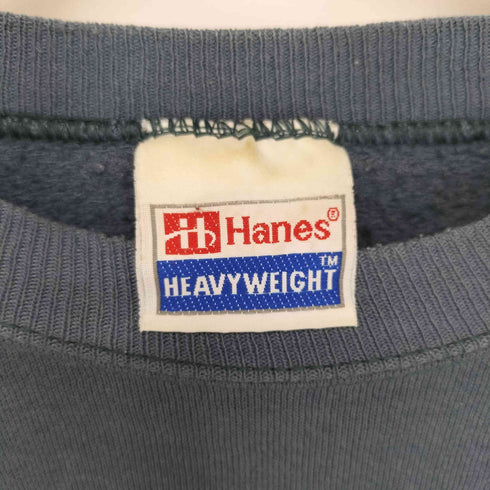 ヘインズ Hanes ヘビーウェイト 企業ロゴ クルーネックスウェット メンズ import:XL