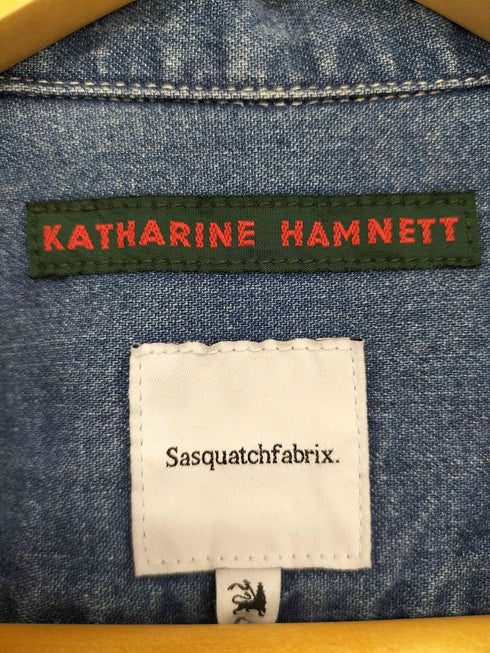 サスクワァッチファブリックス SASQUATCHfabrix. DENIM SHIRT メンズ JPN:M