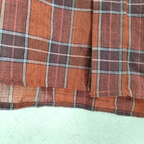 ファセッタズム FACETASM フリンジデザインチェックS/S シャツ メンズ 5