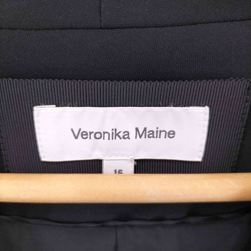 VERONIKA MAINE 変形 ベルテッド ジャケット レディース 16