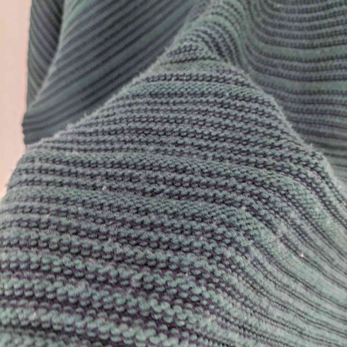 ヨーク YOKE BIAS BORDER DRIVERS KNIT メンズ