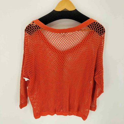 メッシュニットカーディガン レディース import:M