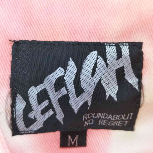 レフラー Leflah タイダイ染 S/Sシャツ ハーフパンツ セットアップ メンズ M