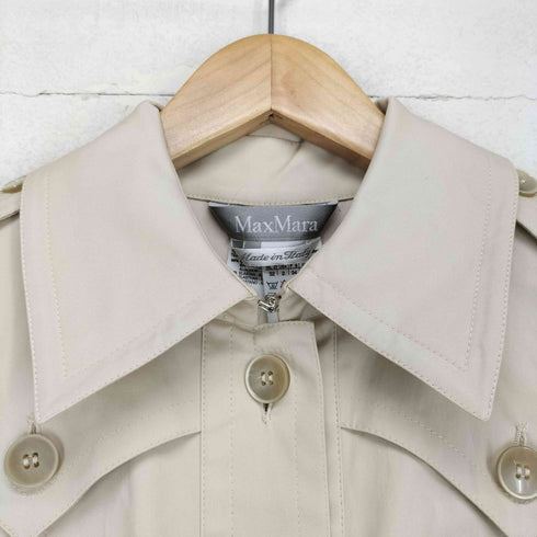 マックスマーラ MAX MARA 白タグ トレンチワンピース メンズ 36