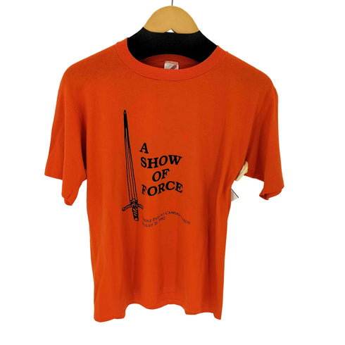 ジャージーズ JERZEES 90S USA製 フロントプリントTシャツ メンズ import:L
