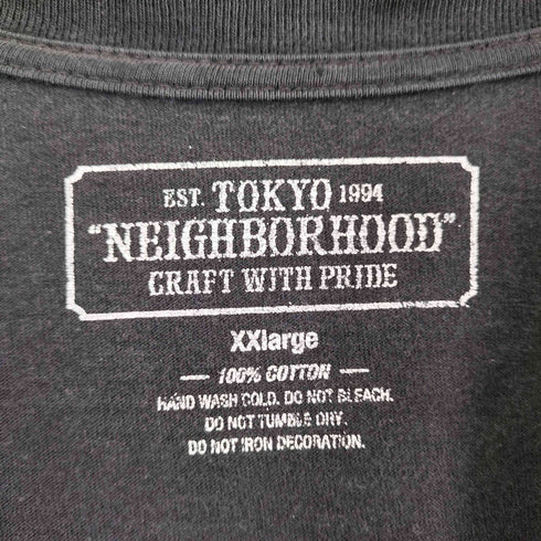 ネイバーフッド NEIGHBORHOOD BAR & SHIELD TEE メンズ import:XL