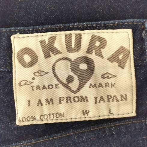 オクラ OKURA ストレートデニムパンツ メンズ US:28-29