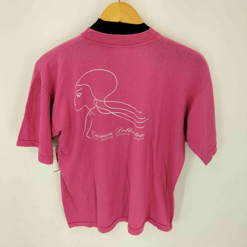 シングルステッチ 両面プリントTシャツ メンズ