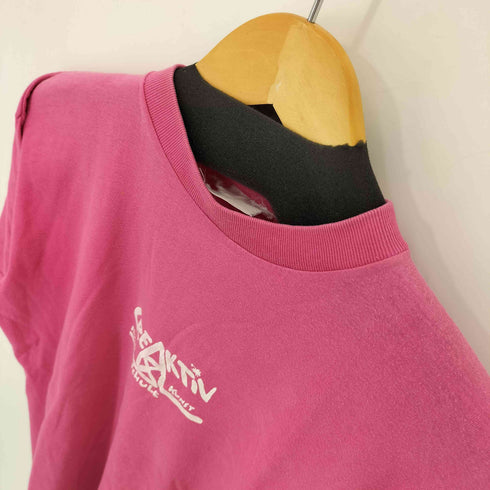 シングルステッチ 両面プリントTシャツ メンズ