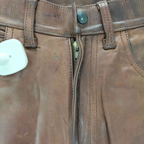 エアロレザー AERO LEATHER カウレザーパンツ メンズ US:28-29