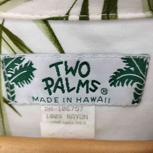 トゥーパームス TWO PALMS アロハシャツ メンズ import:M