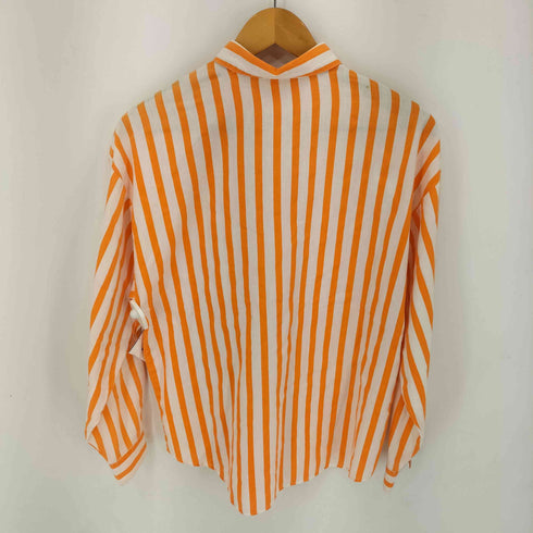 90S ストライプレギュラーカラーシャツ レディース import:S
