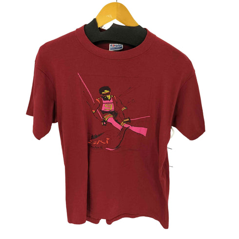 ヘインズ Hanes 80S USA製 fifty fifty プリントTシャツ メンズ import:L