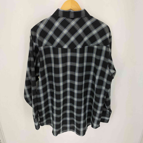 エリーキャトルマン ELY CATTLEMAN ラメ チェックウエスタンシャツ メンズ import:XL