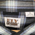エリーキャトルマン ELY CATTLEMAN ラメ チェックウエスタンシャツ メンズ import:XL