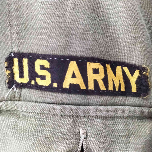 ユーエスアーミー U.S. ARMY 50s 筒袖 1st Model ファティーグシャツ メンズ