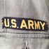 ユーエスアーミー U.S. ARMY 50s 筒袖 1st Model ファティーグシャツ メンズ