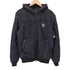 エンポリオアルマーニイーエーセブン EMPORIO ARMANI EA7 Cappuccio Blouson Jacket キルティングスリーブ フェイクムートン フーデッドジャケット メンズ import:XS
