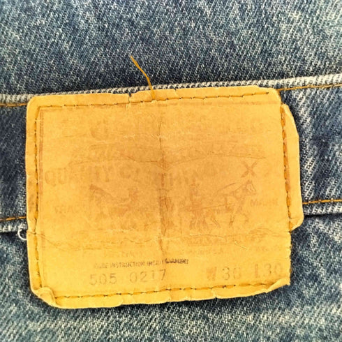 リーバイス Levis 80s USA製 505 0217 刻印532 ジップフライデニムパンツ メンズ 36×30