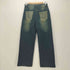 Vipoa ダメージポケットワイドデニムパンツ レディース JPN:M