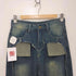 Vipoa ダメージポケットワイドデニムパンツ レディース JPN:M
