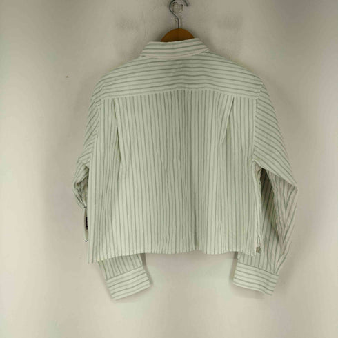 ユニクロジェイダブリューアンダーソン UNIQLO JW ANDERSON オックスフォードストライプシャツ レディース JPN:L