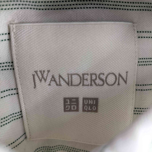 ユニクロジェイダブリューアンダーソン UNIQLO JW ANDERSON オックスフォードストライプシャツ レディース JPN:L