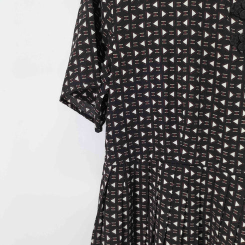 FREEGIA S/S チャイナ調 プリーツワンピース レディース